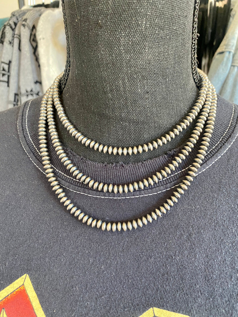 Disc Navajo Pearl Strands